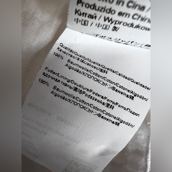 Boss white Bajour eyelet oversized blouse - Picture 15 of 15